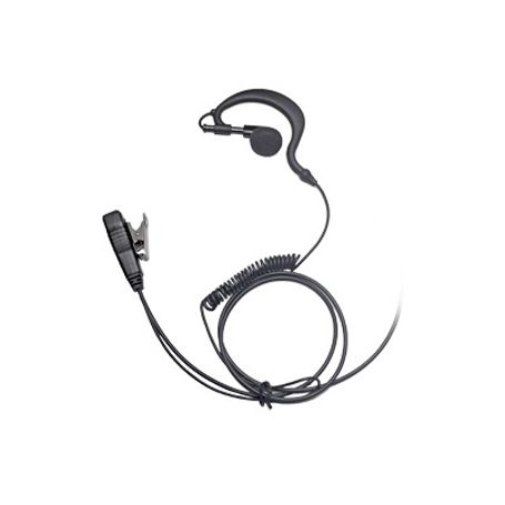 micrófono de solapa con audifono ajustable al oido para radios sl40004010sl7550sl8550