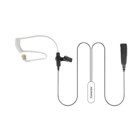 micrófono audifono de 2 cables p motorola mototrbo xpr6500 xpr6550 dgp4150 dgp6150 dgp8550 dgp5550 apx7000 dp3400