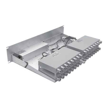 multiacoplador de 24 canales 400512 mhz 40 mhz de ancho de banda y ganancia de 012 db