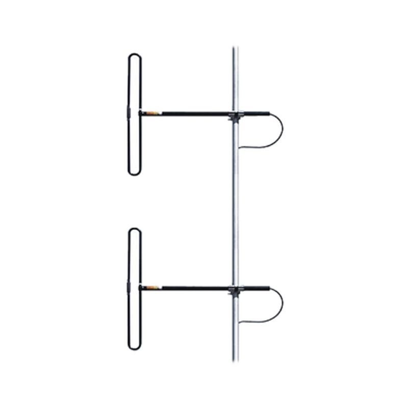 Antena Base De 2 Dipolos Para 138174 Mhz 3 Db De Ganancia N Macho