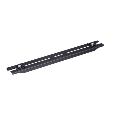 Soporte de Montaje a Techo Tipo Trapecio QuikLock™, para Canaletas FiberRunner 4X4 y 6x4, o Charola Wyr-Grid de 12in, Uso con Varilla Roscada de 1/2, Color Negro