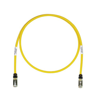 Patch Cord Cat6A, Blindado S/FTP, CM/LS0H, 3.05 Metros (10 Pies), Color Amarillo
