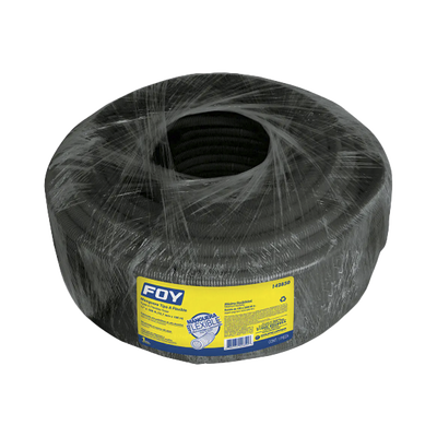 Manguera flexible para cables 1/2 x 100 m /Polietileno Alta Densidad HDPE/ Sin guía /Para uso en interiores.