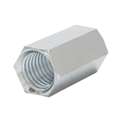 Cople hexagonal roscado cuerda máquina galvanizado de 15.9 mm (5/8)