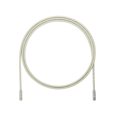 Cable de Parcheo UTP, Cat6A, 24 AWG, CM, Color Gris, 2.13 Metros (7 Pies)