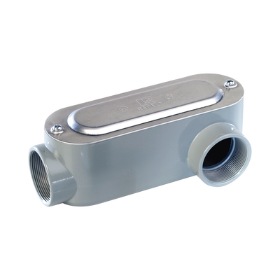 Caja Condulet tipo LL de 1 (25.4 mm) Incluye tapa y tornillos.