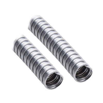 Tubo Flexible de 2 1/2 (63 mm) en Acero Galvanizado. Rollo con 10 m.