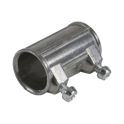 Cople de 1 1/2 para Tubo Pared Delgada con Tornillos Opresores.