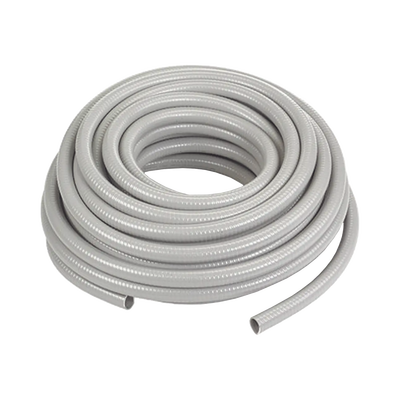 Manguera hermética tipo PolyTuff no metálica gris de 3/4, 100 pies. Uso comercial/industrial.