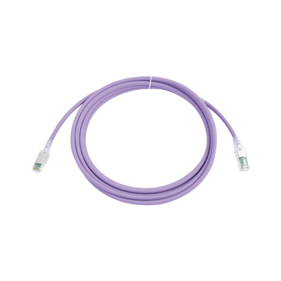 Patch Cord Z-MAX Cat6A S/FTP, CM/LS0H, 3.05 Metros (10 Pies), Color Violeta