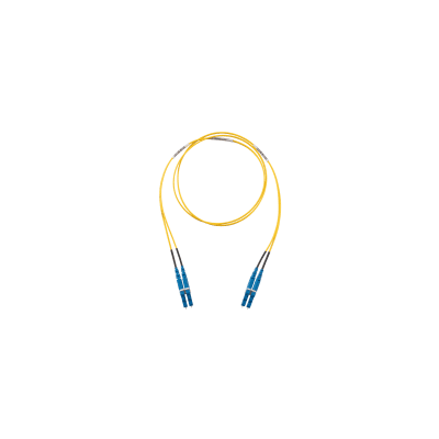 Jumper de Fibra Optica Monomodo 9/125 OS2, LC-LC Duplex, OFNR (Riser), Color Amarillo, 25 Metros (82.02 Pies)