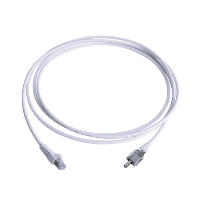 Patch Cord TERA Cat5e 10/100BASE-T, de 2 Pares y Conector Modular, LS0H, Color Blanco, 2 Metros (6.56 Pies)
