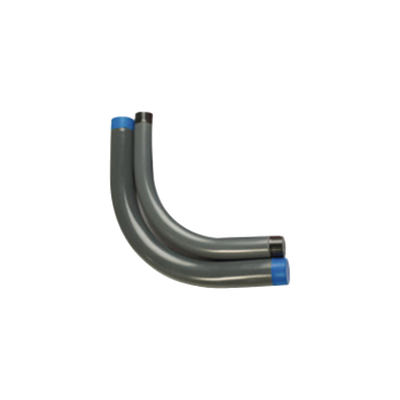 Codo Conduit Rígido de Aluminio de 1/2 (13 mm) / Recubierto de PVC / Interior de Uretano.