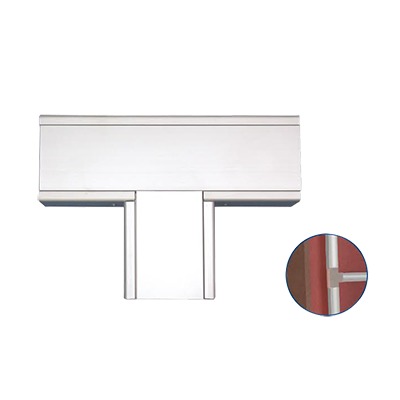Accesorio en T de aluminio, para canaleta INKA100 (8140-80001)