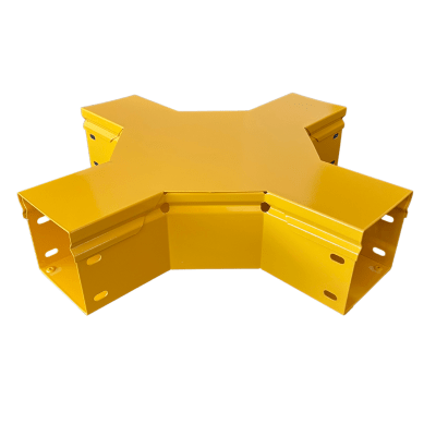 CHFIBER CRUCE HORIZONTAL DE ALUMINIO PERALTE 4 ANCHO 4 RADIO 8 CON RECUBRIMIENTO EN PINTURA EPÓXICA, INCLUYE TAPA , UN PAR DE COPLES Y TORNILLERÍA.