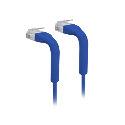 UniFi Patch Cable Cat6 Ultradelgado GbE con Botas Flexibles, Color Azul, 8 Metros (26.25 Pies)