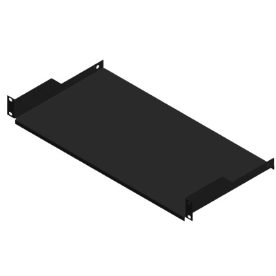 Charola para Rack de 19 de 2 postes, 23 cm de Profundidad, 1 Unidad de rack