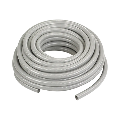 Manguera hermética tipo PolyTuff no metálica, gris de 3/8/ 100 Pies / Aprobada para uso subterráneo y exteriores.
