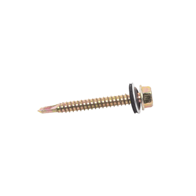 Tornillo Punta Broca Sello Montado 6.5 X 50 mm (1/4 X 2) Caj. C/100pz.