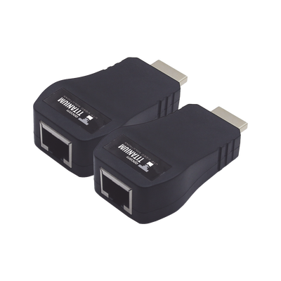 Kit Extensor 25m convertidor Señal HDMI a UTP (Cat5e/Cat 6) / Calidad PREMIUM