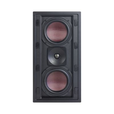 BOCINA DE PARED | 2 WOOFERS DE FIBRA DE CARBONO 6.5 | TWEETER DE TITANIO 1 | 200W