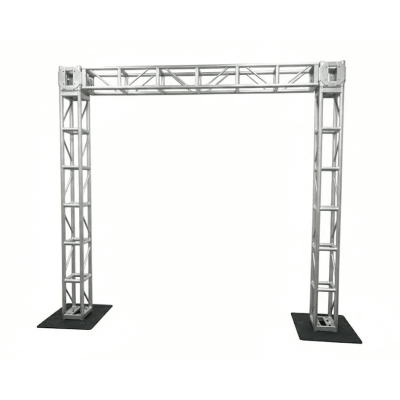 PORTERIA DE ALUMINIO DE 3 METROS DE ALTO POR 3 METROS DE LARGO PARA VIDEOWALLS Y LUCES DE ESCENARIO