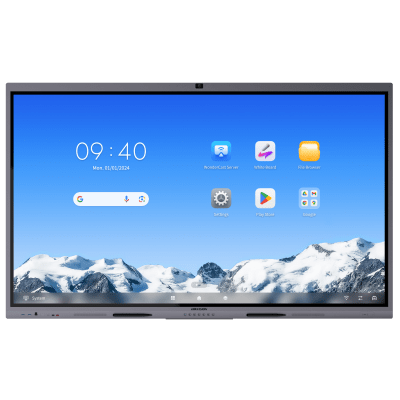 Pantalla Interactiva Touch de 86 Android 14 / Asistentes IA /Google Suite Preinstalado con Certificación EDLA / Cámara Web 8 MP / Resolución 4K / Bocinas Integradas / Entradas HDMI y VGA / Incluye 2 Lápices para Escribir