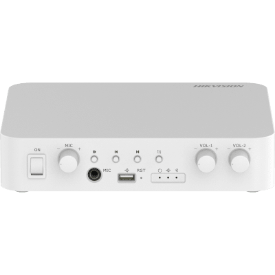 Amplificador | Compatible con Spotify | Bluetooth | 2 Canales | 40 W por Canal | 100V COM x 2 | 2 Zonas | Musica Ambiental