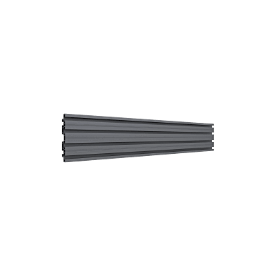 Accesorio_ Riel de Aluminio con Longitud 1750 mm | Ancho 120 mm| Espesor 9 mm | Incluye Tapas y Tornillos | Compatible con estructura para Videowall | Diseño Modular