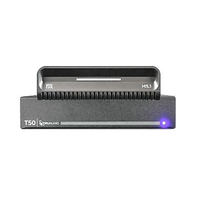 KIT Amplificador T50 y Streamer de Audio Modular MS.1 | PoE + USB-C | HDMI eARC + Óptica + RCA | Bluetooth LE Audio | WiFi | Control4-Crestron-Elan-RTI-URC-Savant-Lutron | AirPlay2-GoogleCast-SpotifyConnect