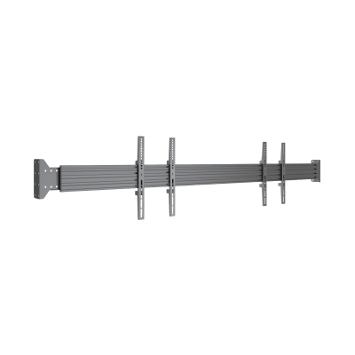 Sistema de Montaje en Pared / Rieles 2000 mm (78.7 in) / Estructura Modular / Soporte Ajustable / Incluye Herramientas y Tornillería Completa
