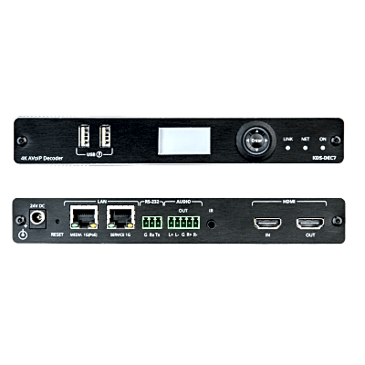 Codificador AVoIP | Entrada HDMI | 4K60 | Red 1G | Soporta KVM | IR RS232 CEC | HDR10 | PoE | Escalable 999 Canales | Baja Latencia