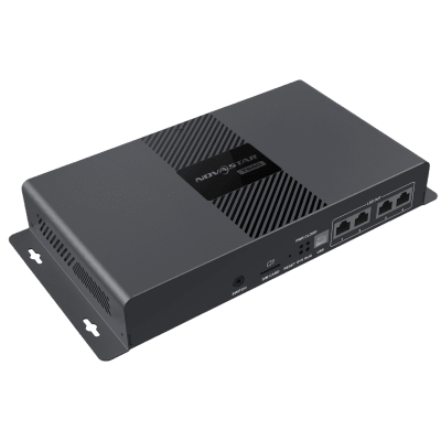 Reproductor Multimedia TB60 / 4K Ultra HD / 4 Puertos Gigabit Ethernet / 2.3M Píxeles de Carga / Control Cloud / Wi-Fi 2.4 GHz / HDMI 1.3 / Audio Estéreo / Android 11