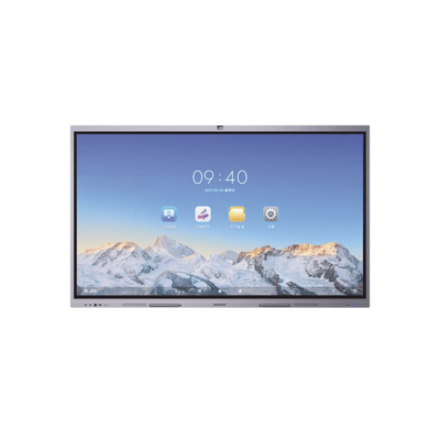 Pantalla Interactiva Touch de 86 Android 13 (Actualizable a Android 14) / Cámara Web 8 MP / Resolución 4K / Bocinas Integradas / Entradas HDMI y VGA / Incluye 2 Lápices para Escribir