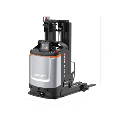 Robot Móvil de Montacargas MR-F5-1600-HI(CE) / Capacidad de Carga 1600 kg / Navegación SLAM / Velocidad Máxima 1.5 m/s / Elevación 3 mts / Wi-Fi / Auto-Carga / Protecciones de Seguridad Múltiples
