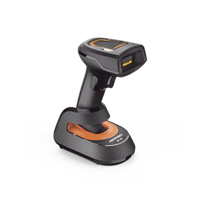 Lector de Códigos Inalámbrico Handheld / 1D y 2D / 2.4 GHz 80 m (262.5 ft) / Algoritmo Inteligente / Batería 2700 mAh / IP42 / Resistente a Caídas 1.8 m (5.9 ft)