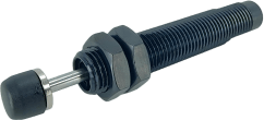 Amortiguador Industrial NTA-AC1412-2 / Autocompensación / Roscado M14x1.5 / Carrera 12 mm / Alta Precisión / Aplicaciones Industriales Pesadas