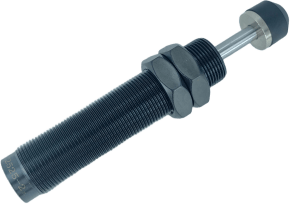 Amortiguador Industrial NTA-AC2525-2 / Autocompensación / Roscado M25x1.5 / Carrera 25 mm / Aplicaciones Industriales Pesadas