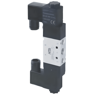 Electroválvula 5/2 Biestable / 5 Vías 2 Posiciones / Puertos G1/4 BSPP / 24V DC / Accionamiento por Pulso