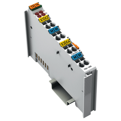 Módulo de Entrada Analógica / 4 Canales 0-10V DC / 12 Bits Resolución / Single-Ended / Aislamiento Galvánico 500V / Carril DIN / IP20