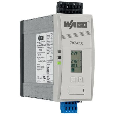 Fuente de Alimentación con Sincronización Primaria PRO / Trifásica 400-500 VAC / Salida 24 VDC 10 A 240 W / PowerBoost 20 A + TopBoost 70 A / LineMonitor con RS-232 / 4 Salidas de Señal / CAGE CLAMP / IP20