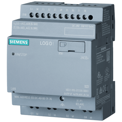 Módulo de Lógica / 24 VDC / 8 DI (4 AI)/4 DO / Ethernet / Web Server / Data Log / MicroSD / Cloud Connection / MQTT