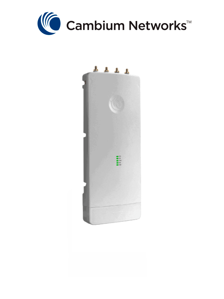 CAMBIUM ePMP 3000- RADIO CONECTORIZADO CON FILTRO INTELIGENTE Y SINCRONIZACION GPS/ PTP/ PTMP 120 SM / 5 GHZ/ EXTERIOR/ MU-MIMO 4X4/ GIGABIT LAN/ 32 DBM/ C050910A101A
