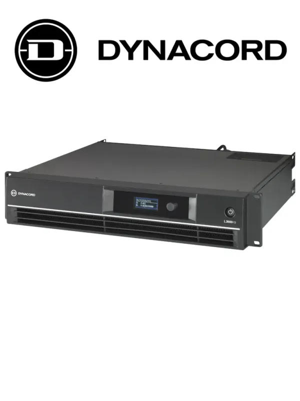 BOSCH M_L3600FDUS - Amplificador de Potencia con DSP 2x1800W / Low-Z / DYNACORD