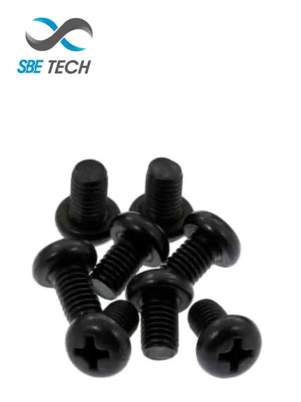 SBE TECH SBEJTACERO - Juego de 50 tornillos 10/32 para rack de acero, especial para rack y cuadrarack