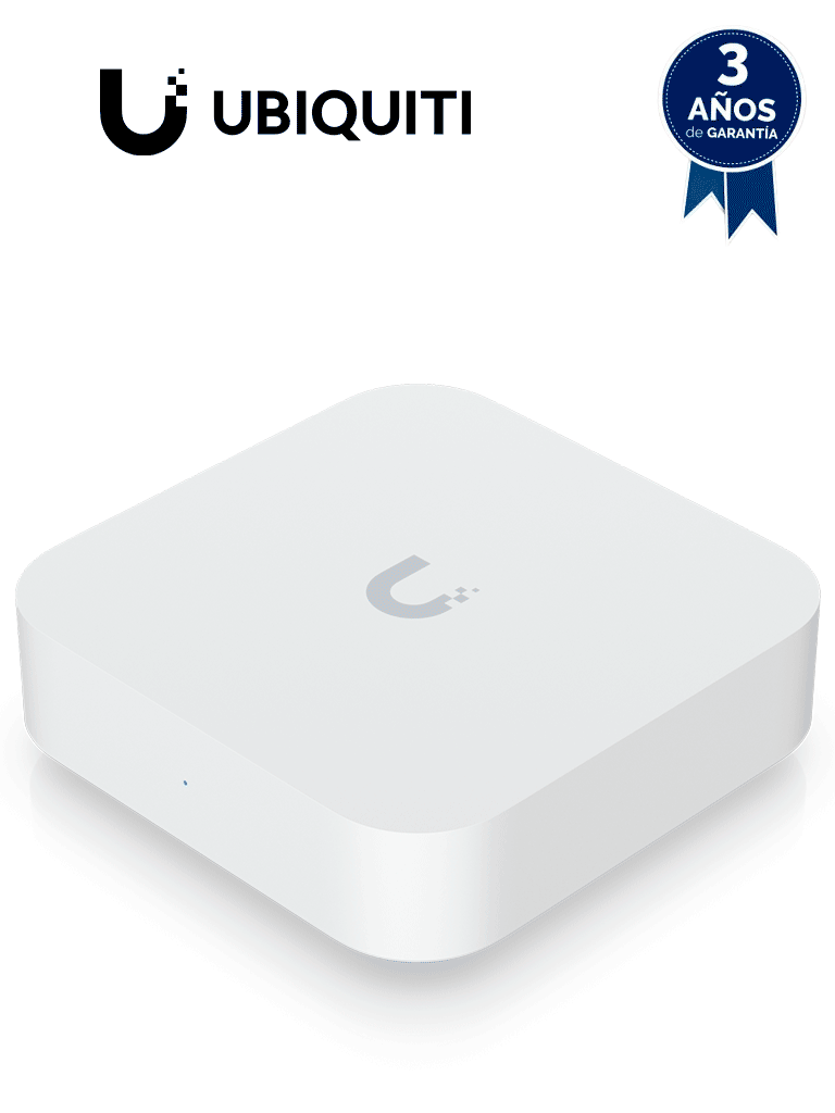 UBIQUITI UXG-Lite - Consola UniFi Express Gateway con 1 puerto WAN RJ45 y 1 puerto LAN RJ45, ofrece mayor rendimiento de ruteo y es administrable a través del servidor UniFi Network.