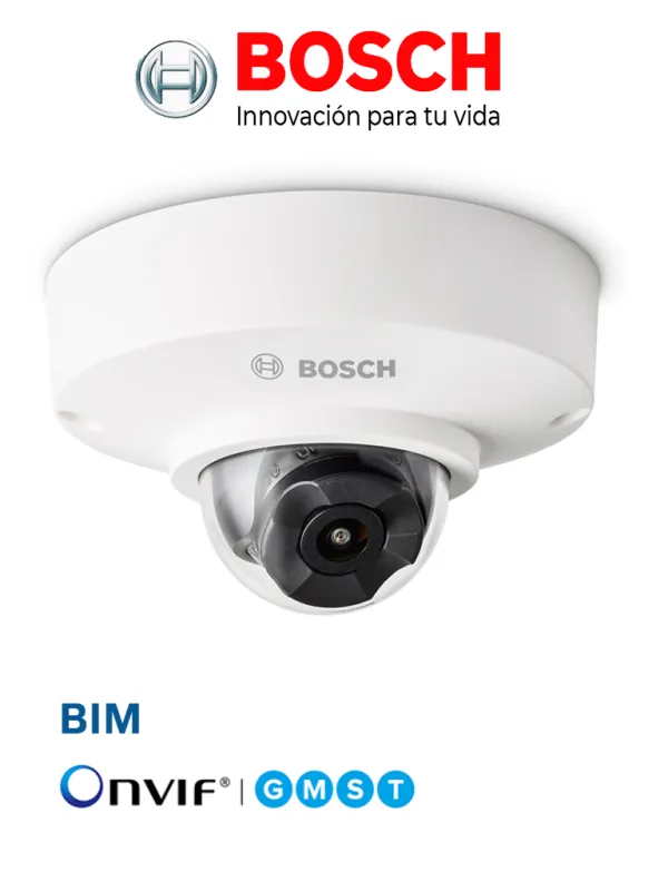 BOSCH V_NUV3703F04 - Microdomo 5MP HDR 101° / Flexidomo 3100i / Interior