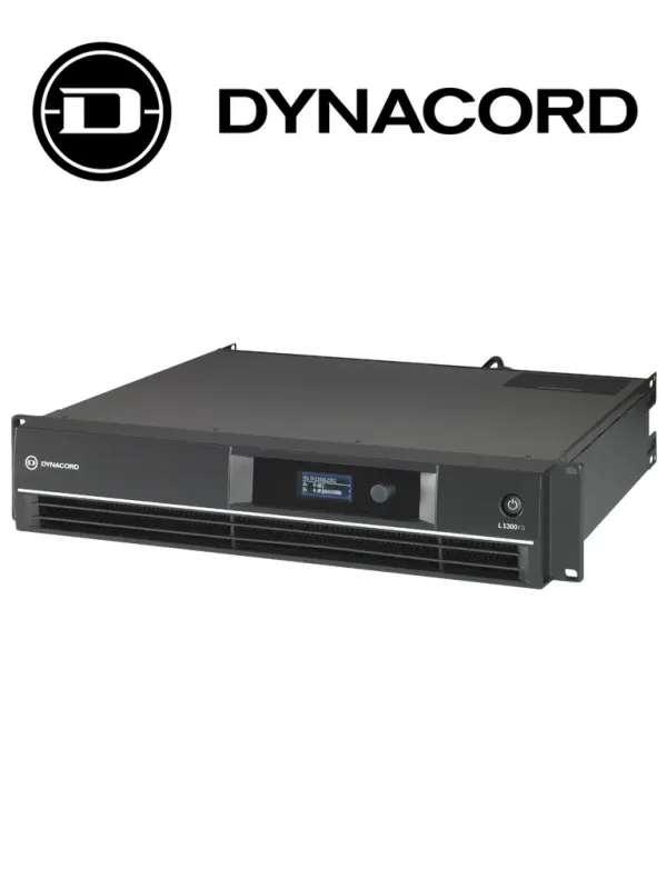 BOSCH M_L1300FDUS - Amplificador de Potencia con DSP 2x650W / Low-Z / DYNACORD