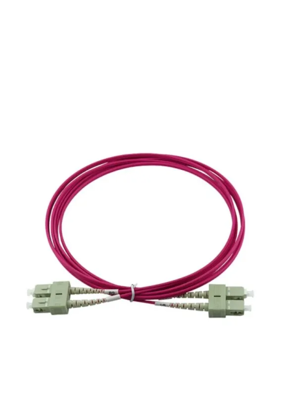 SBE TECH SBE-JUMSCSC1M50 Jumper SC-SC MULTIMODO 50/125 OM4 duplex 2 mm, 1 metro, UPC