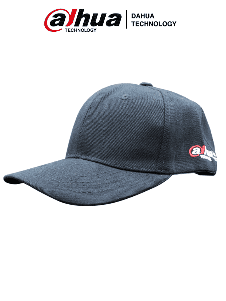TVC MATPRO010 - Gorra Negra Bordada con Logotipo Marca Dahua/ Promocional